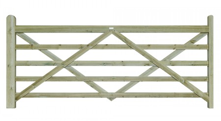 12ft Field Gate Treated